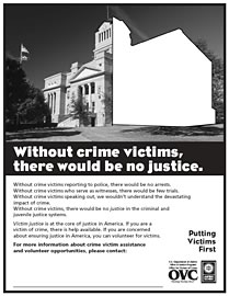 Without Crime Victims Poster