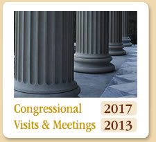 Congressional Visits and Meetings