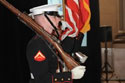 Photo of the U.S. Marine Corps Color Guard presenting the flags at the 2012 National Crime Victims’ Service Awards Ceremony.