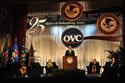 U.S. Attorney General Eric H. Holder, Jr., speaks to those gathered for the 2009 NCVRW Candlelight Observance.