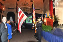 The Metropolitan Police Honor Guard presents the colors at the 2009 NCVRW Candlelight Observance.