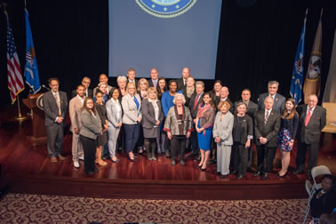The 2017 National Crime Victims' Service Awards recipients.