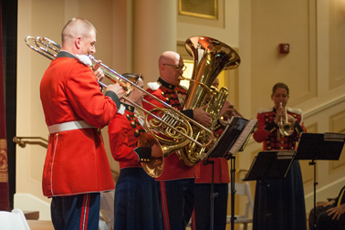 Patriotic opening, performed by the United States Marine Corps Brass Quintet Band at the 2019 National Crime Victims' Service Awards Ceremony.