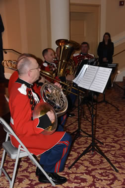 Patriotic opening, performed by the U.S. Navy Band Brass Quintet at the National Crime Victims’ Service Awards Ceremony.