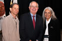 Group photo (appearing from left to right): Jerry Gardner, Executive Director of the Tribal Law and Policy Institute; Larry Echo Hawk, Assistant Secretary for Indian Affairs, U.S. Department of the Interior; and Abby Abinanti, Chief Judge at Yurok.