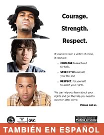 Courage, Strength, Respect Poster