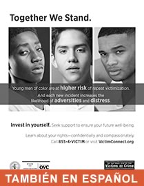 Together We Stand: Young Men of Color – Black and White poster