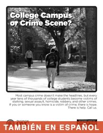 Campus Crime Poster