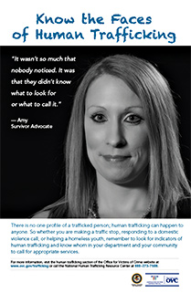 Know the Faces of Human Trafficking Amy